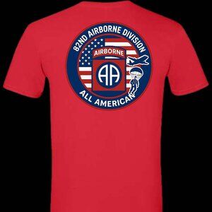 All American 82nd Airborne Division Short Sleeve T-Shirt